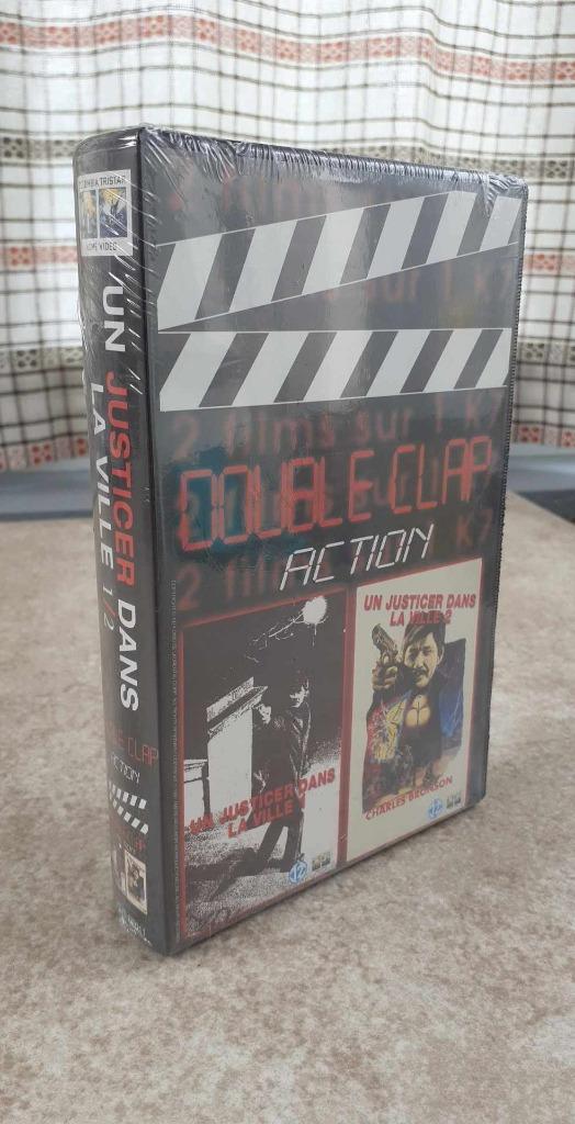vhs un justicer dans la ville 1 & 2 (2 films), Ophalen of Verzenden, Nieuw in verpakking