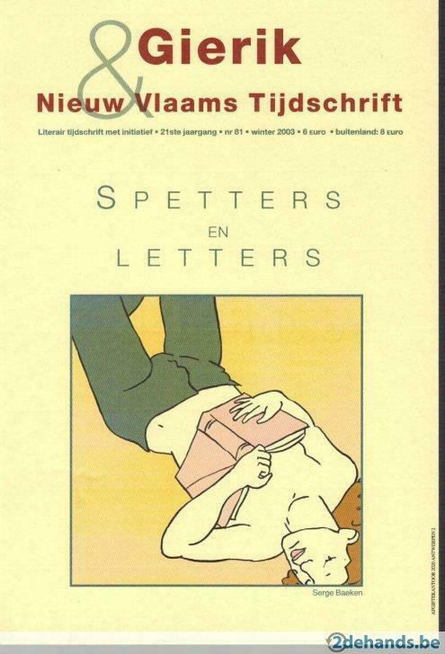 gierik & nieuw vlaams tijdschrift Thema-nrs. erotiek, Boeken, Ophalen of Verzenden, Nieuw, Lichaam en Geest