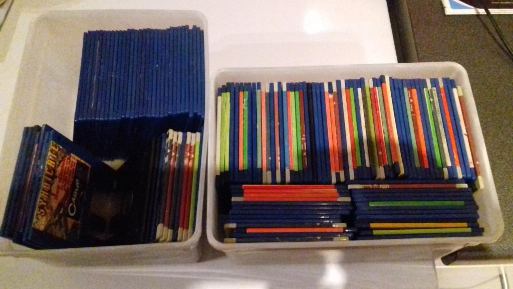 2 dozen ( maat van ijscreme doos) spelletjes en programmas v, Computers en Software, Vintage Computers, Ophalen, Commodore Amiga