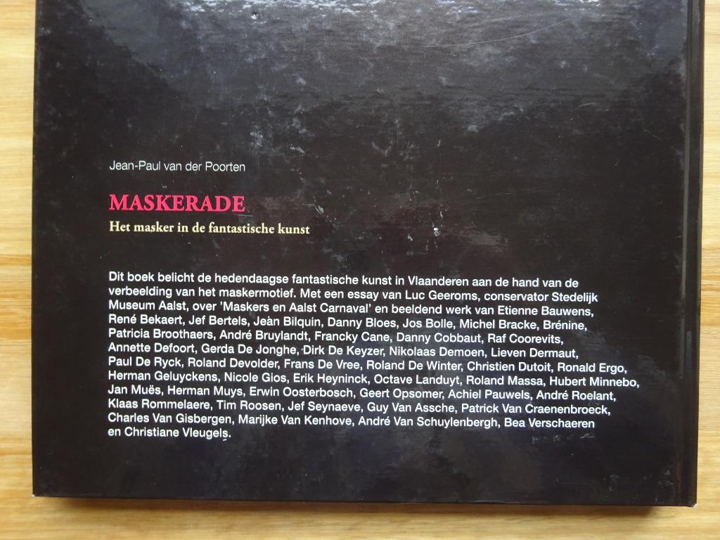 Maskerade, masker in de fantastische kunst, 2017, Van der Poorten, Beeldhouwkunst, Ophalen of Verzenden, Zo goed als nieuw