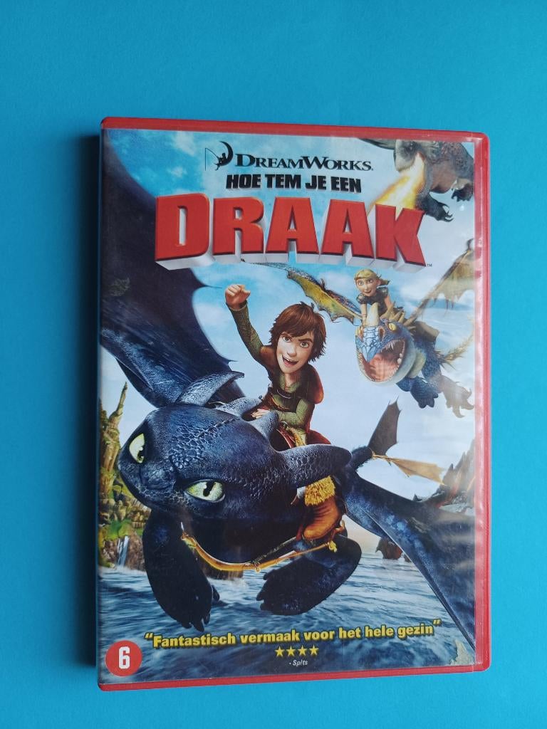 Hoe tem je een Draak, Cd's en Dvd's, Vanaf 6 jaar, Ophalen of Verzenden, Zo goed als nieuw