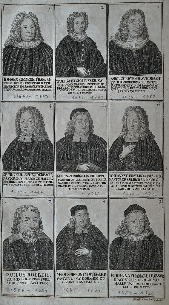 gravure sur cuivre - avec le clergé et les théologiens, Enlèvement ou Envoi