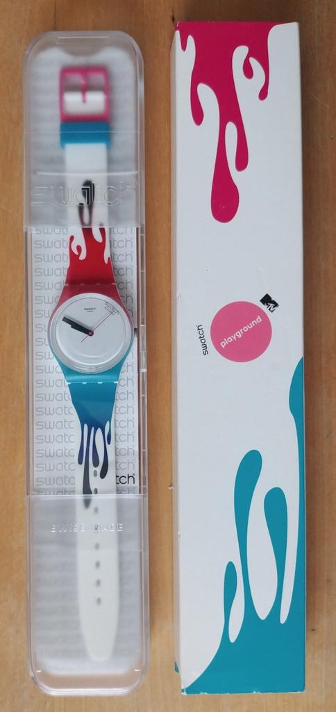 Swatch MTV Playground Art Special GZ 248, Enlèvement ou Envoi, Neuf
