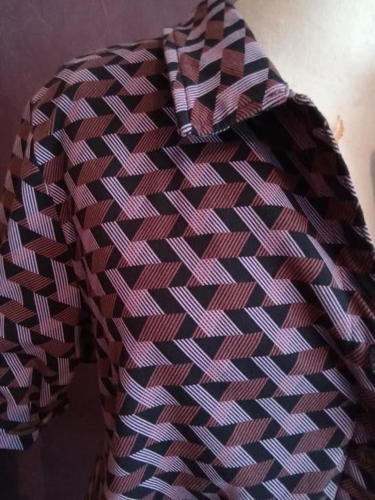 Blouse polo rétro 4 FUNKY FLAVOURS taille 42, Enlèvement ou Envoi, Comme neuf, Taille 42/44 (L)