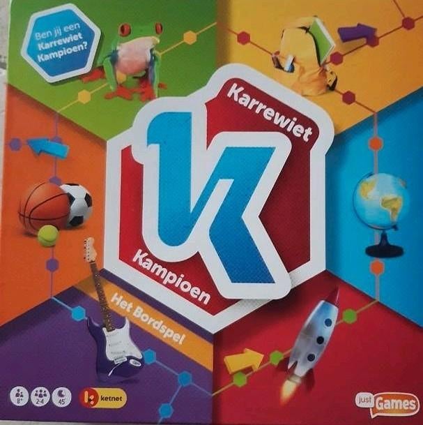Karrewiet kampioen, Vijf spelers of meer, Ophalen of Verzenden, Zo goed als nieuw, Just games