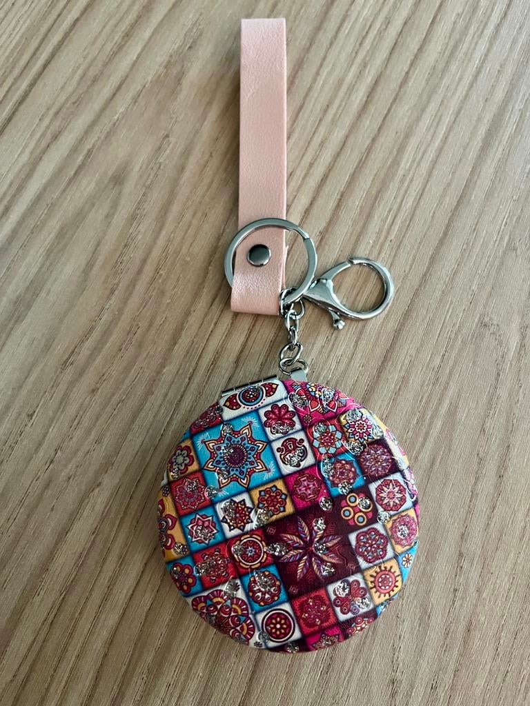 Nieuwe sleutelhanger met 2 spiegels, Ophalen of Verzenden, Nieuw