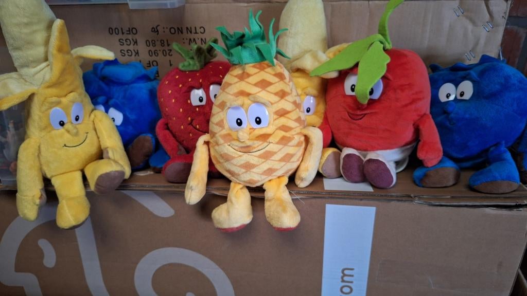 Knuffels Delhaize, Ophalen, Gebruikt