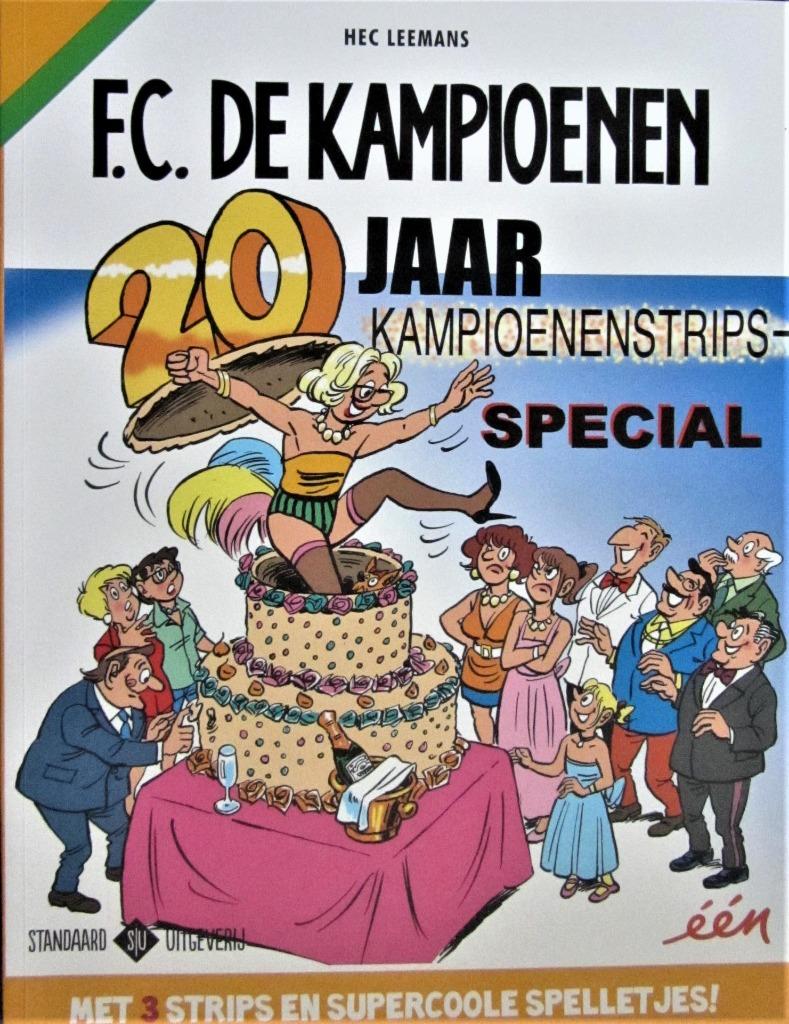 STRIPS FC DE KAMPIOENEN- (3 STRIPS IN 1 BOEK), Ophalen of Verzenden, Zo goed als nieuw, Hec Leemans