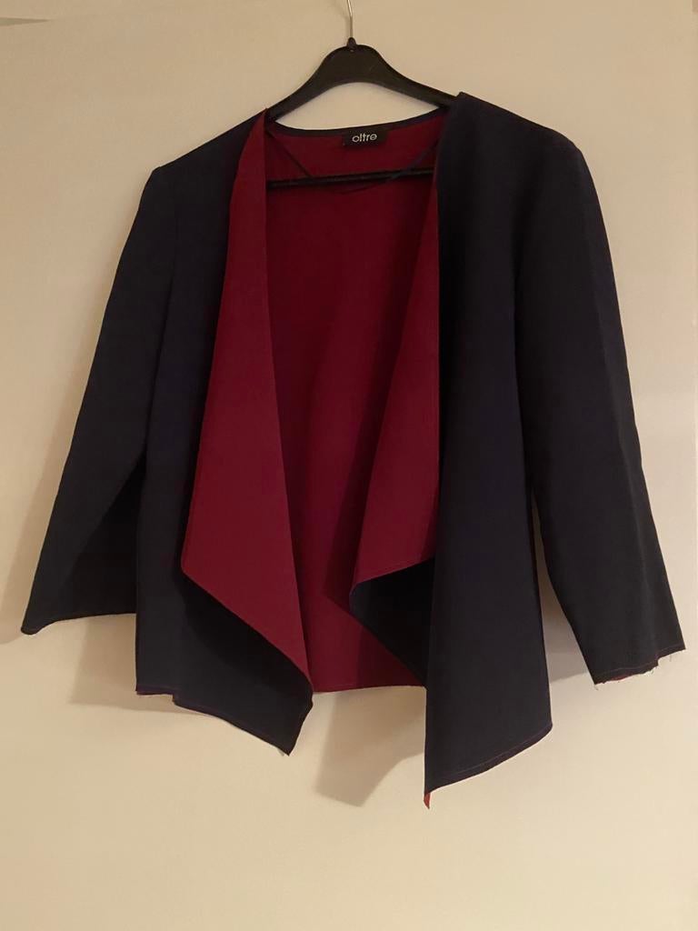 Blazer court bicolore, Oltre, Enlèvement ou Envoi, Bleu, Manteau