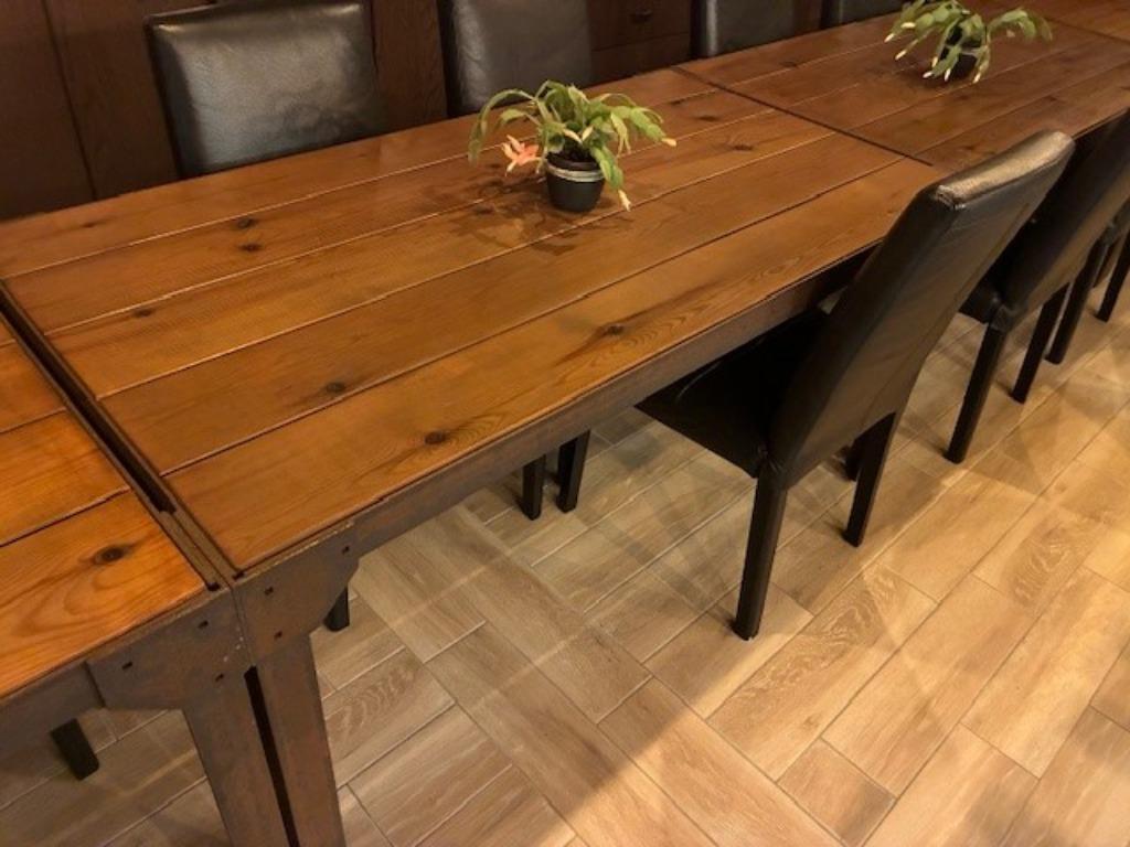 Tafels - frames - zware uitvoering voor binnen of buiten, Enlèvement, Comme neuf, Métal, Dessus de la table