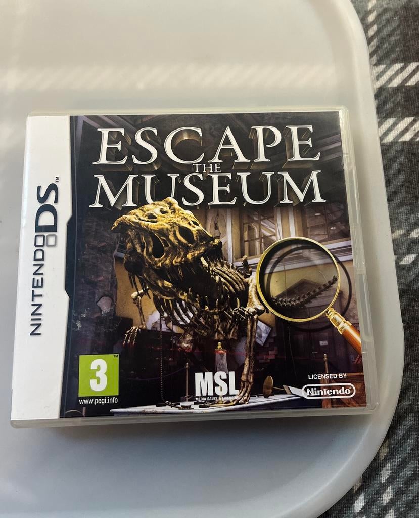 Nitendo Ds game escape museum, Ophalen of Verzenden, Nieuw, Puzzel en Educatief, Vanaf 3 jaar