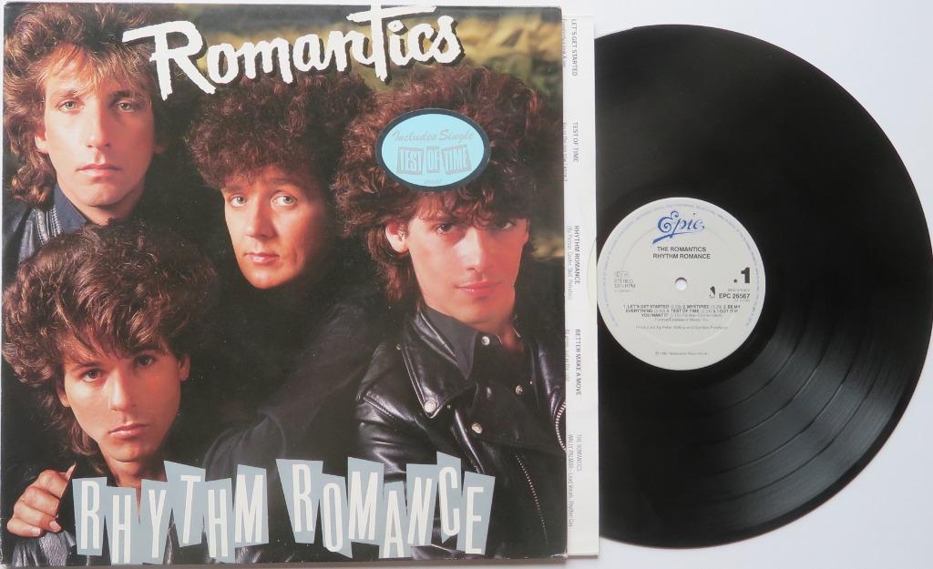 The Romantics - Rhythm romance. Lp, Ophalen of Verzenden, Gebruikt, 12 inch, Poprock