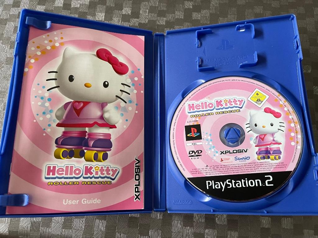 Hello Kitty Roller Rescue PlayStation 2, 1 speler, Ophalen of Verzenden, Gebruikt, Avontuur en Actie
