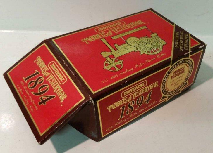 Matchbox Vintage : Y-21 Steam Roller Limited Edition, Hobby en Vrije tijd, Ophalen of Verzenden, Gebruikt, Overige merken