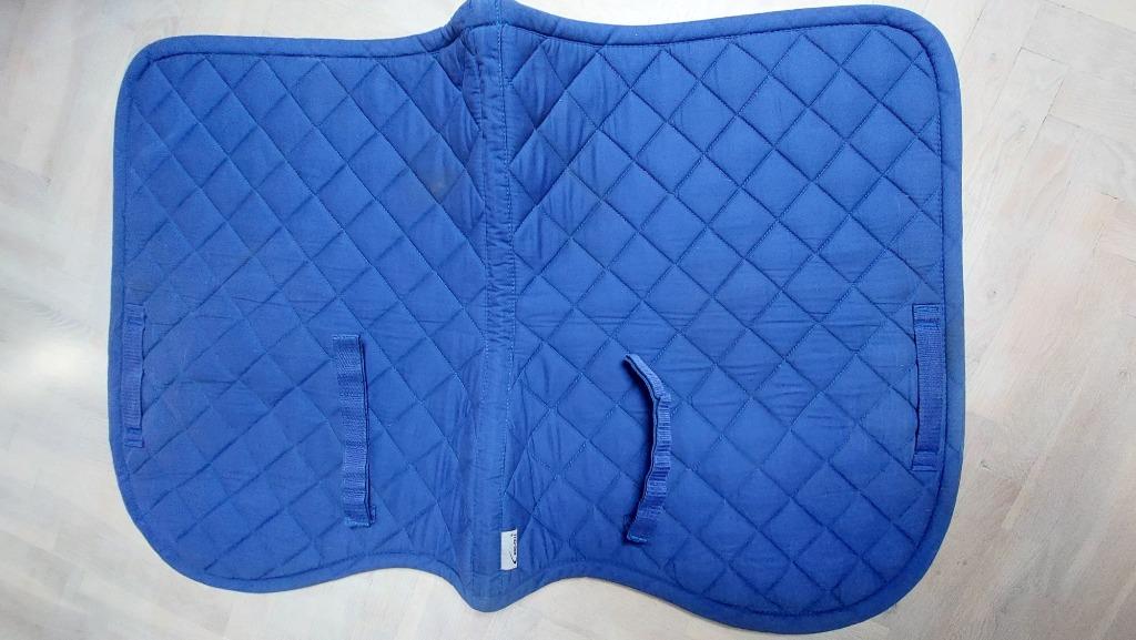 Tapis de selle mixte cheval Lami Cell. Bleu vif. Etat neuf, Enlèvement, Comme neuf