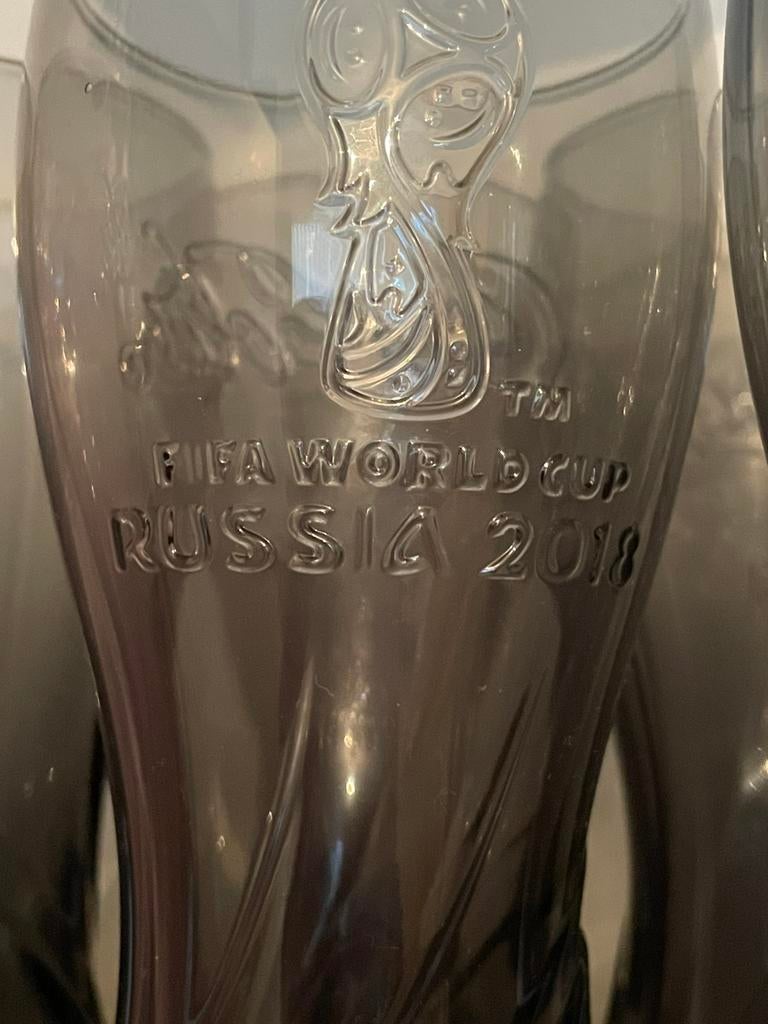 Glazen cola fifa, Ophalen of Verzenden, Nieuw, Frisdrankglas