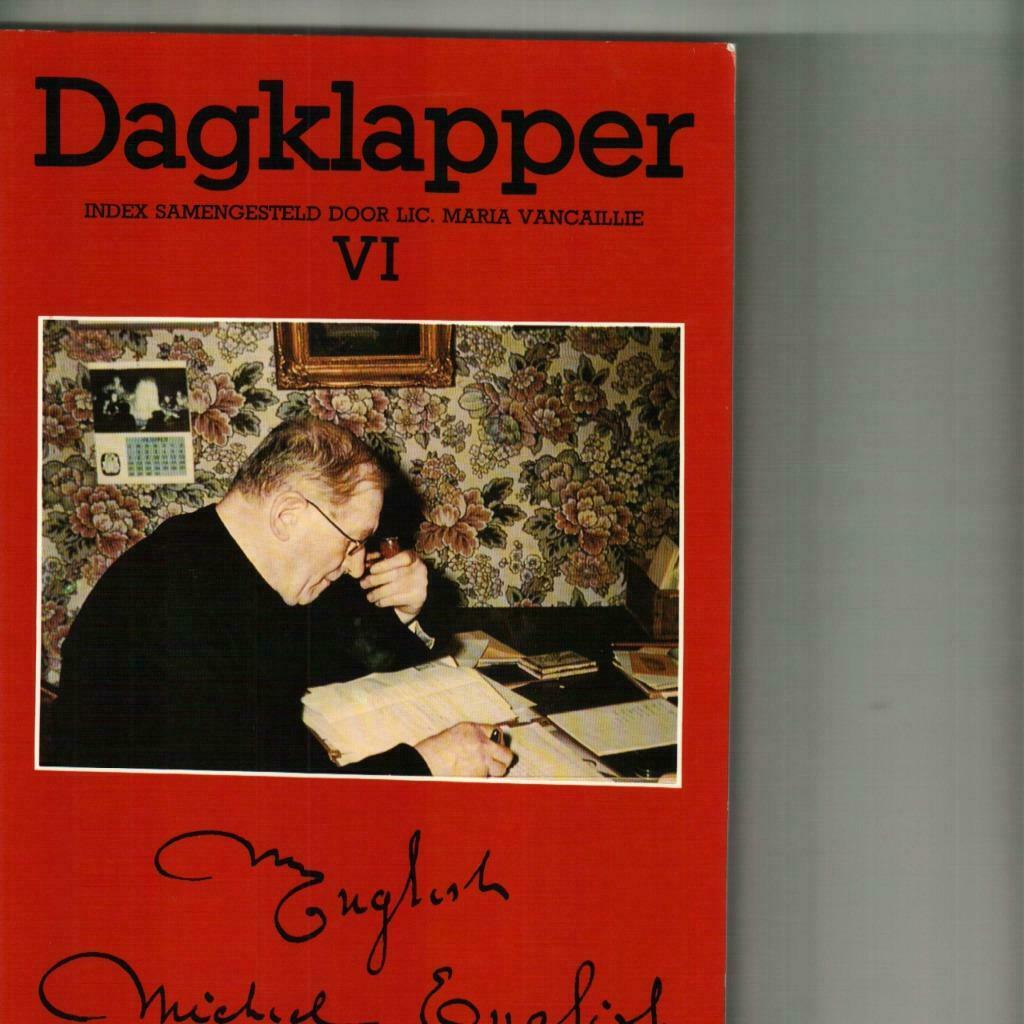 Dagklapper VI michiel english Maria  van Caillie/jan20, Boeken, Ophalen of Verzenden, Zo goed als nieuw