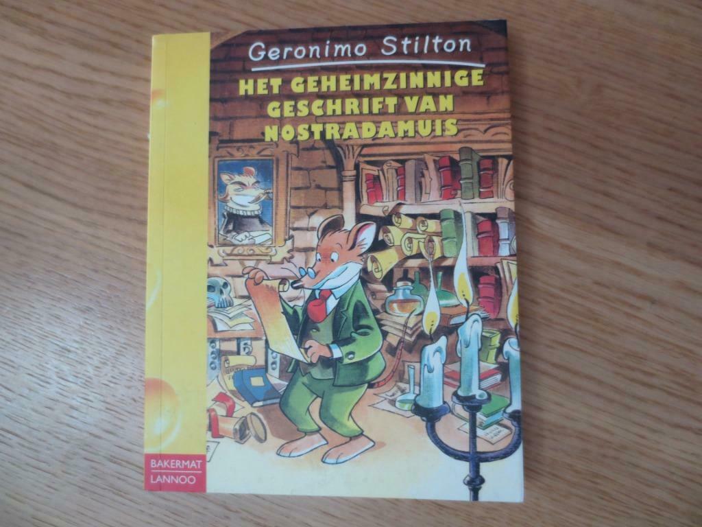 Geronimo S: Het geheimzinnige geschrift van Nostradamuis, Ophalen of Verzenden, Nieuw, Geronimo Stilton