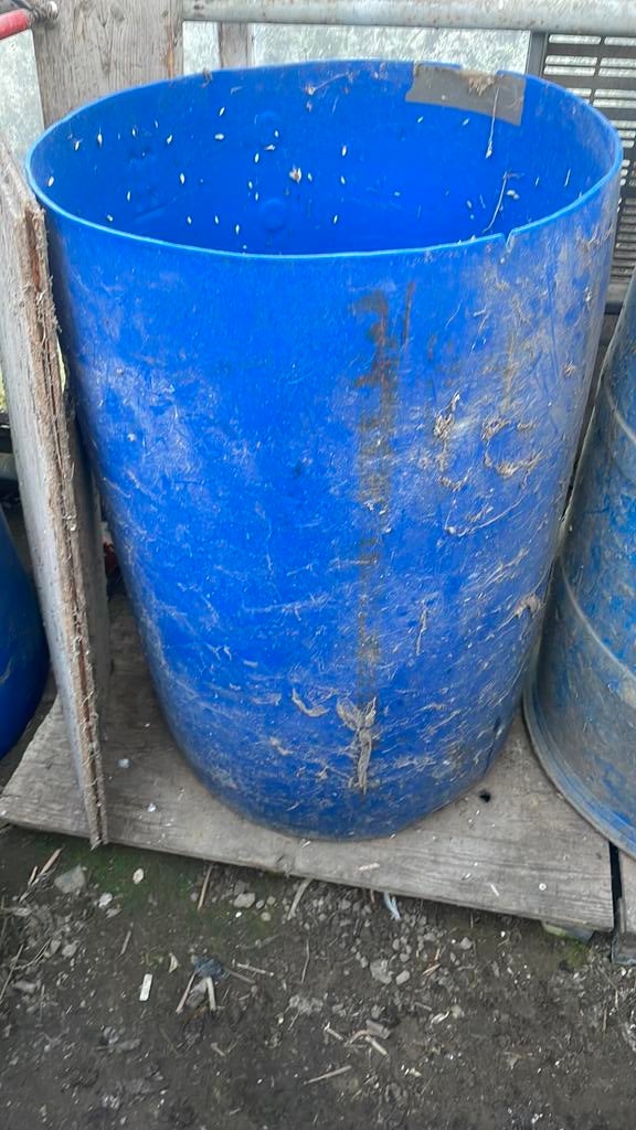 Plastic tonnen, 150 liter of meer, Ophalen, Gebruikt, Kunststof