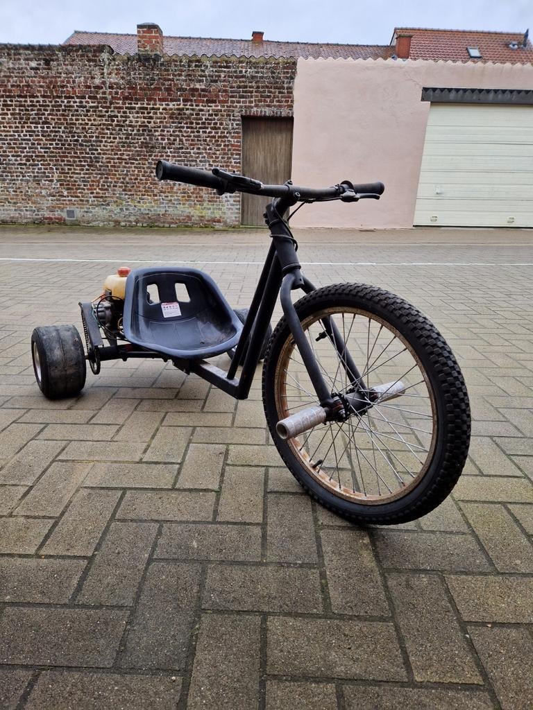 Drift trike, Ophalen, Gebruikt, Verstelbare zitting