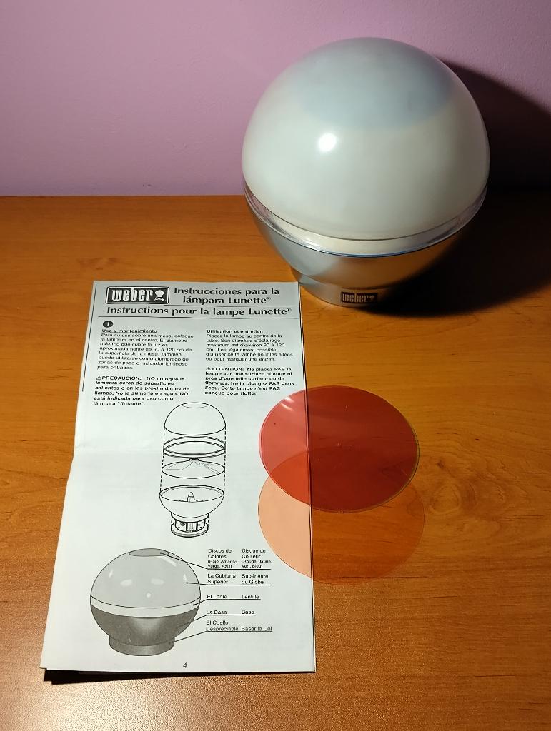 Lampe Weber (fourni sans pile), Enlèvement, Utilisé