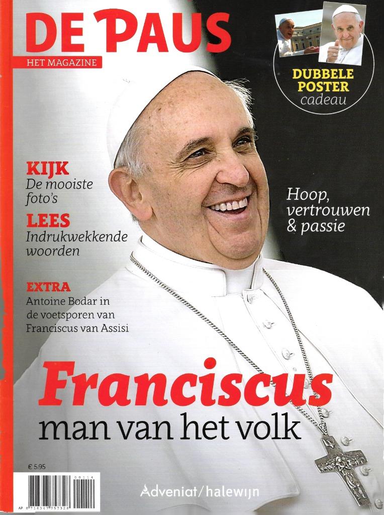 De Paus - Franciscus - man van het volk - Speciaal Magazine., Ophalen of Verzenden, Nieuw, Boek, Christendom | Katholiek