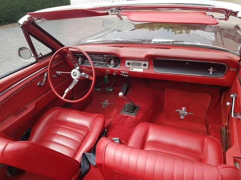 Ford Mustang Cabrio 1964 1/2, Auto's, 4 zetels, 4300 cc, Cabriolet, Zwart