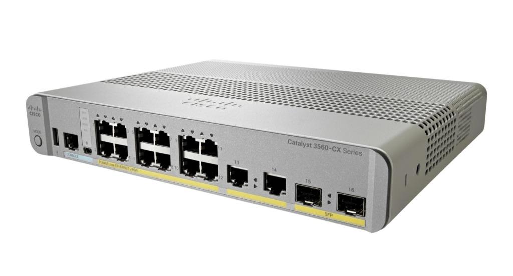 Cisco Catalyst 3560-CX Switch Managed, Ophalen, Zo goed als nieuw