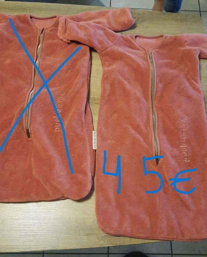 Slaapzakken verschillende Puckababy, Ophalen, Zo goed als nieuw