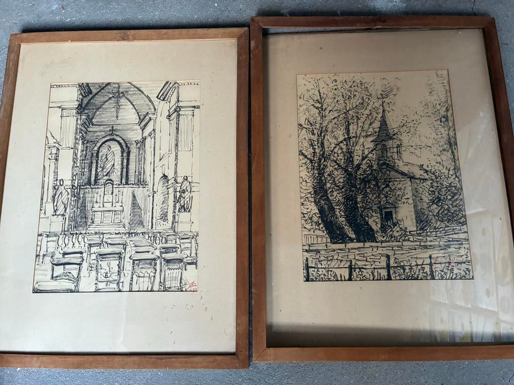 de Liedekerke deux dessins, Antiquités & Art, Enlèvement
