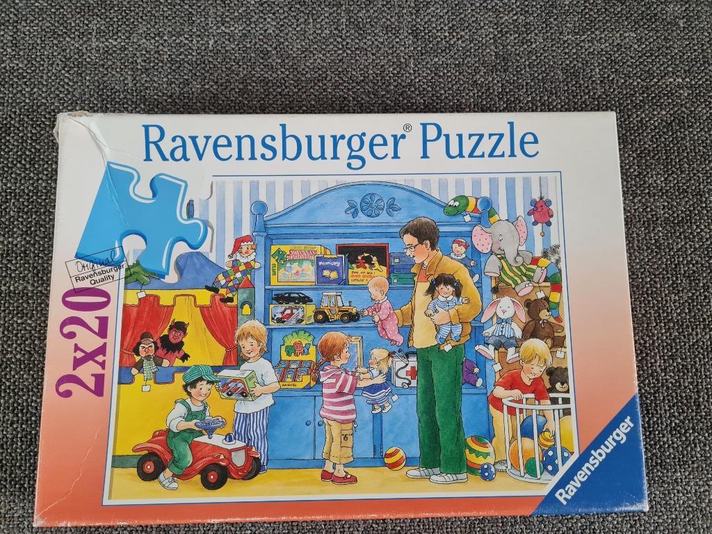 2 puzzels Ravensburger - 2 x 20 stuks, Kinderen en Baby's, Speelgoed | Educatief en Creatief, Ophalen of Verzenden