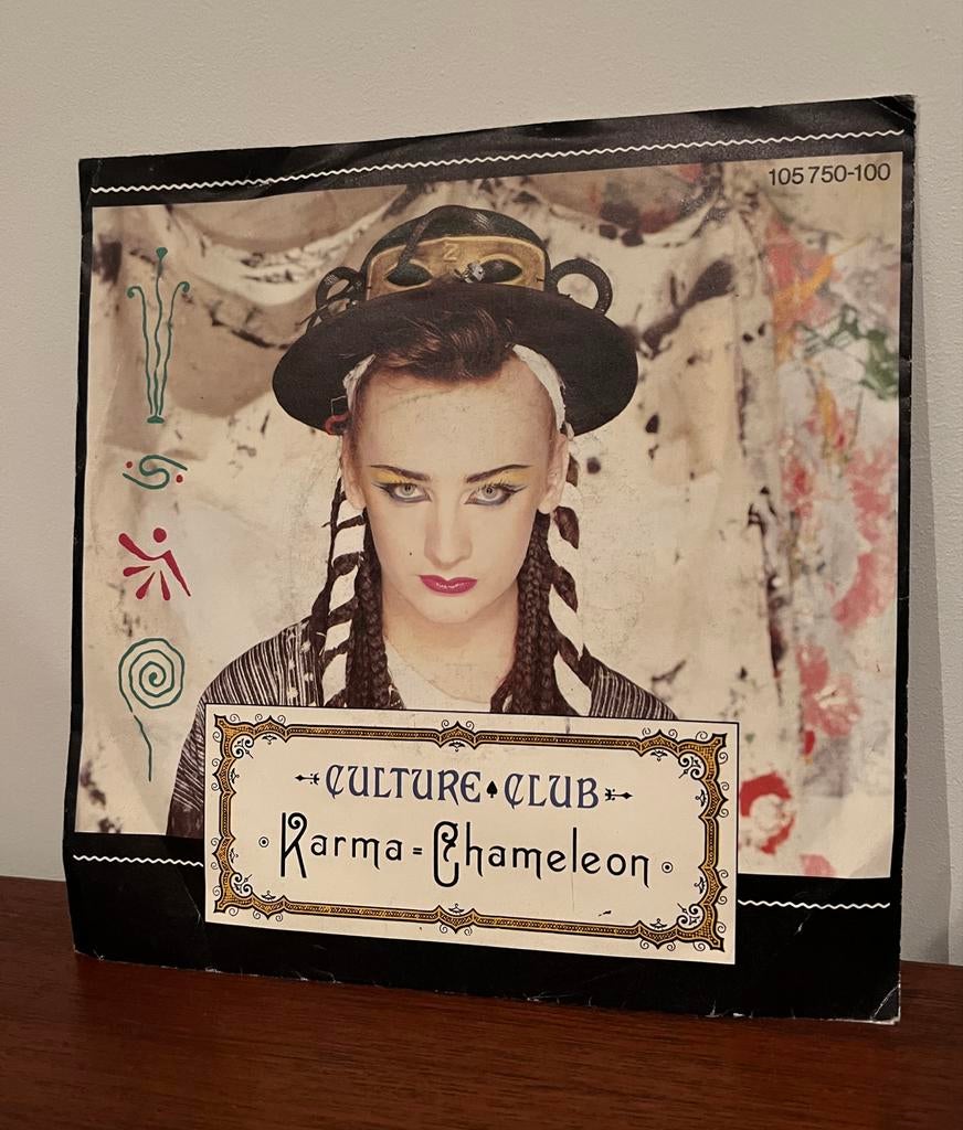 Culture Club - Karma Chameleon (7 inch vinyl single), Ophalen of Verzenden, Gebruikt, Pop