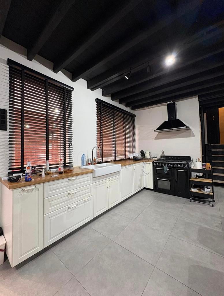 Ikea keuken kasten Bodbyn beige, Huis en Inrichting, Ophalen, Hoekkeuken, Zo goed als nieuw, Hout