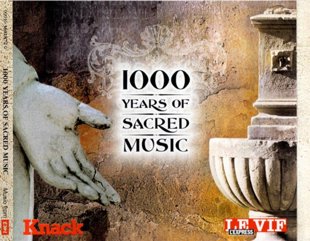 1505 - 1000 YEARS OF SACRED MUSIC - 5CD/BOX - NIEUW, Cd's en Dvd's, Verzenden, Middeleeuwen en Renaissance, Nieuw in verpakking