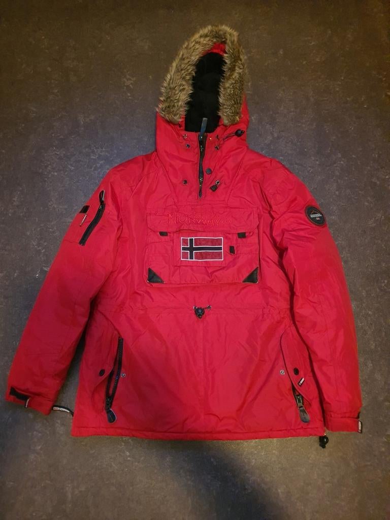 Geographical Norway jas maat L, Ophalen of Verzenden, Zo goed als nieuw, Maat 52/54 (L)
