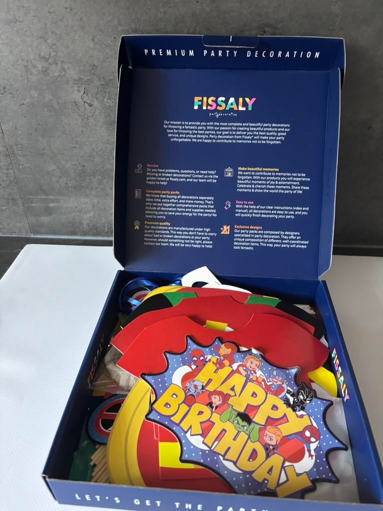 Party decoratie van  Fissaly, Ophalen of Verzenden, Versiering