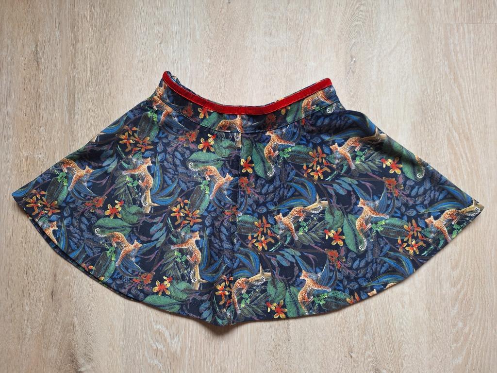 Fluwelen rokje meisje Someone maat 122, Kinderen en Baby's, Kinderkleding | Maat 122, Ophalen, Meisje, Zo goed als nieuw, Someone