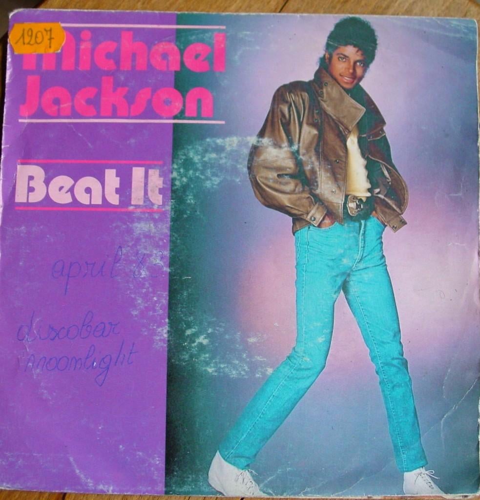 45T 7INCH VINYL SINGLE MICHAEL JACKSON, Enlèvement ou Envoi