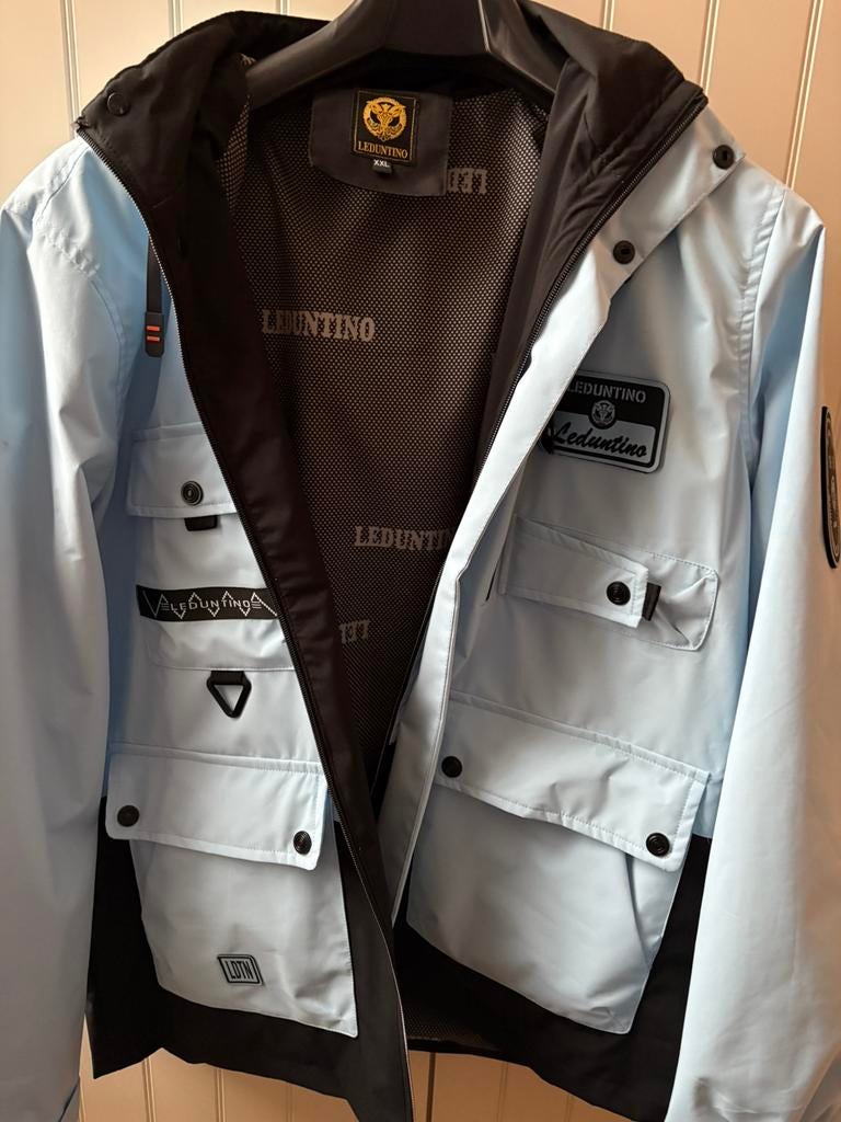 Regenjas heren, Kleding | Heren, Jassen | Winter, Ophalen, Nieuw, Maat 56/58 (XL), Blauw