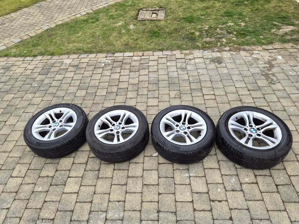 BMW 16" VELGEN + WINTERBANDEN 205 55 R16 91V - TOPSTAAT!🛞🏎, Gebruikt, Velg(en), Bmw, Info@bmw.com