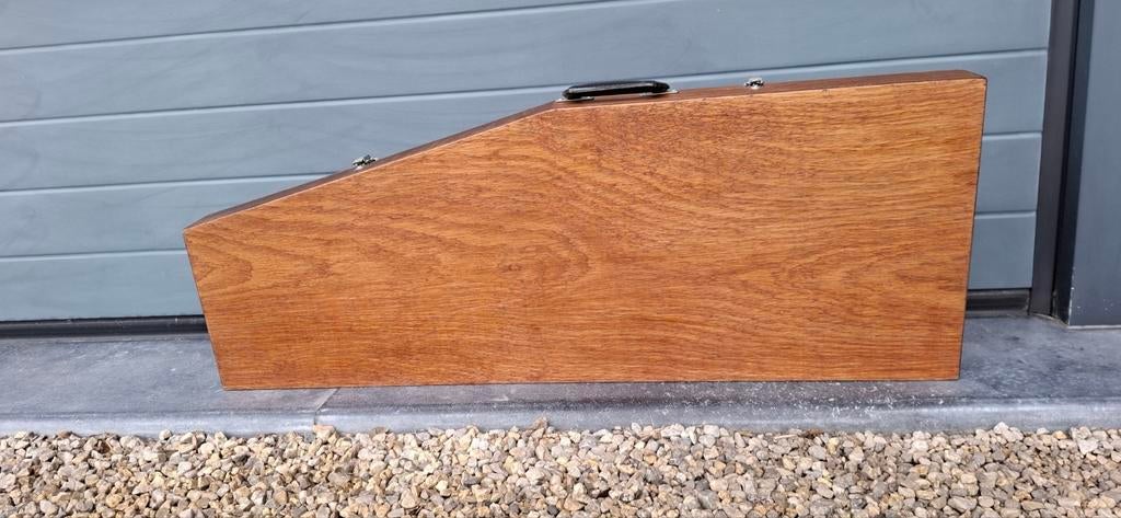 Houten gitaarkoffer, Muziek en Instrumenten, Behuizingen en Koffers, Ophalen