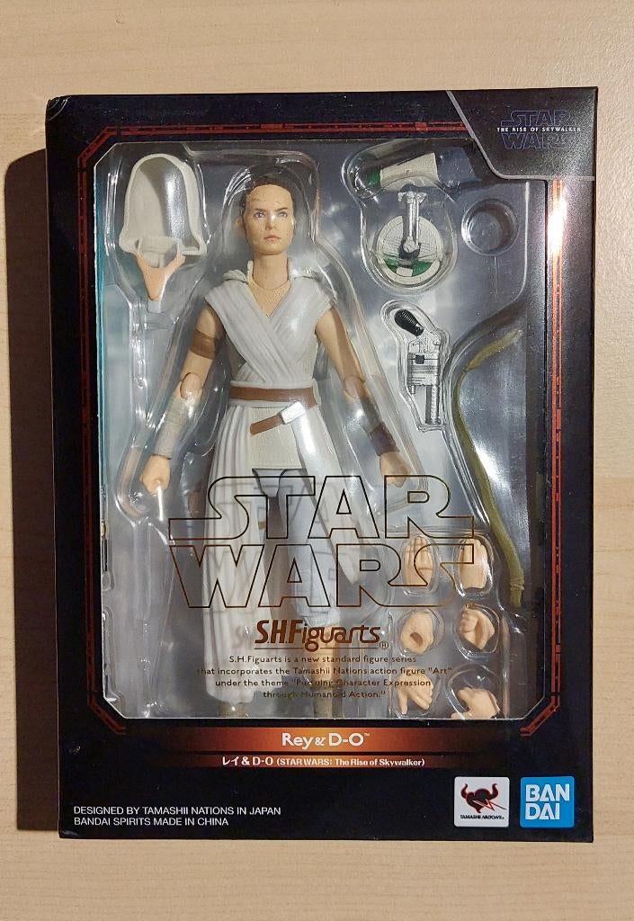 Star wars SH Figuarts Rey and DO, Verzamelen, Ophalen of Verzenden, Nieuw, Actiefiguurtje