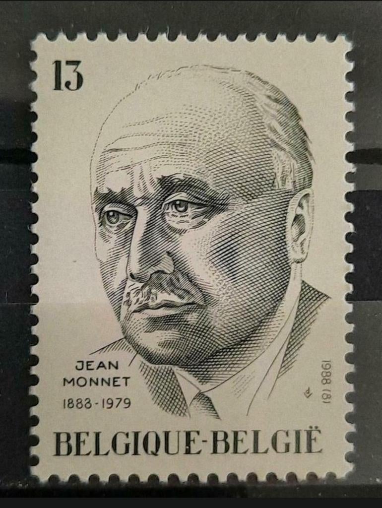 België: OBP 2293 ** Jean Monnet 1988., Frankeerzegel, Ophalen of Verzenden, Zonder stempel, Postfris
