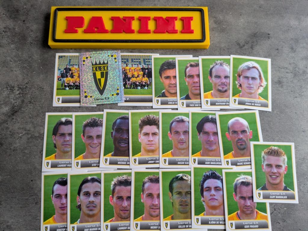 Panini football 2004 22X  SK LIERSE voetbal stickers 2004, Verzenden, Nieuw