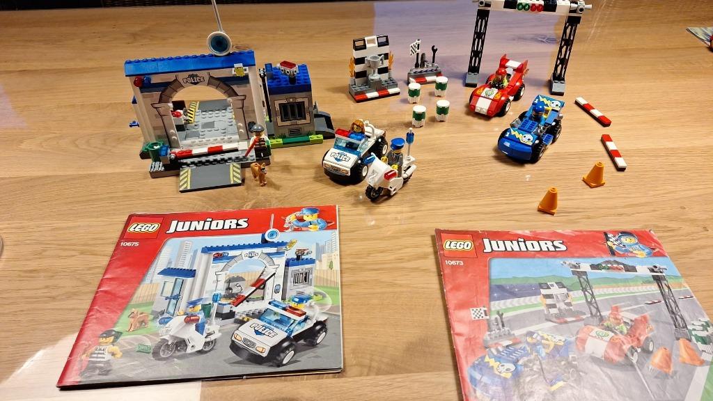 Lego juniors 10675 en 10673, Kinderen en Baby's, Speelgoed | Duplo en Lego, Gebruikt, Lego, Compleet, Ophalen of Verzenden