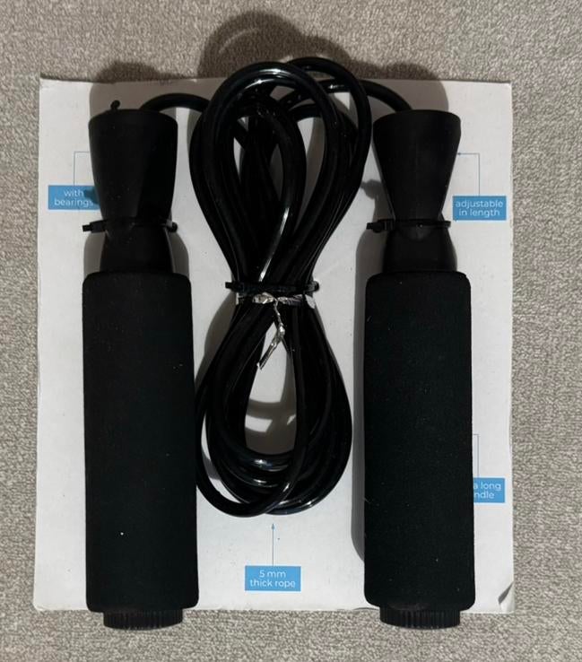 Corde à sauter avec poignées – 250 cm, Sports & Fitness, Enlèvement ou Envoi, Neuf