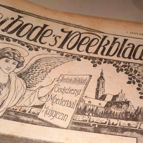 Boek averbode weekblad/8 jan 1922, Antiek en Kunst, Ophalen