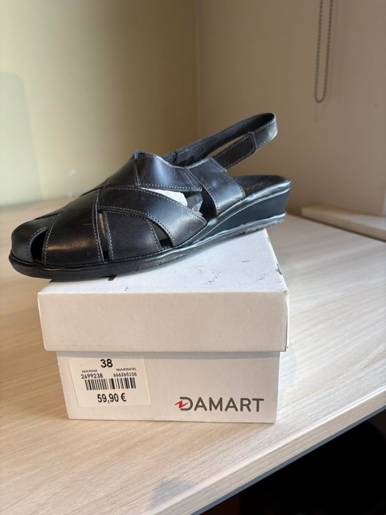 Sandales Damart neuves pour femmes, Neuf, Enlèvement, Bleu, Sandales et Mûles