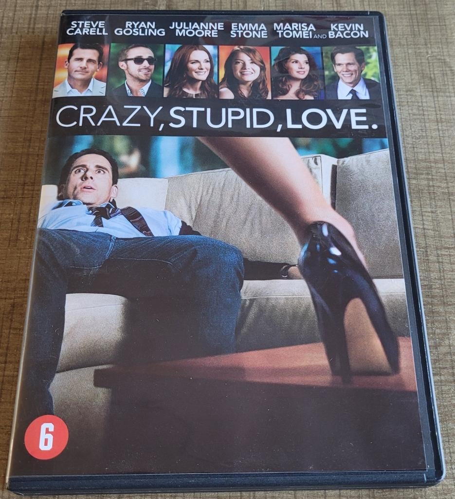 Crazy, Stupid, Love., Cd's en Dvd's, Dvd's | Komedie, Vanaf 6 jaar, Ophalen of Verzenden, Zo goed als nieuw, Romantische komedie