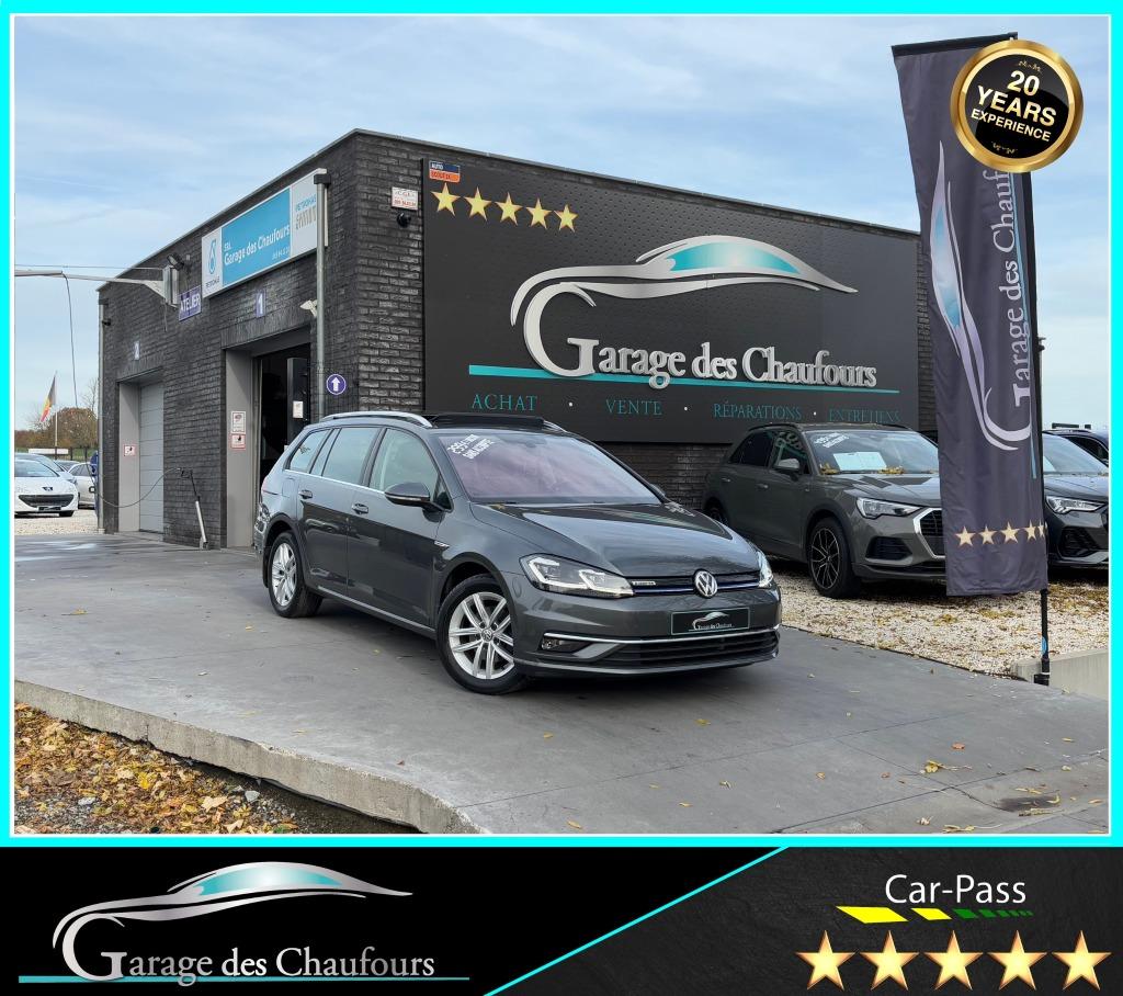Volkswagen Golf Variant 1.4 TGI - ! Highline ! - BlueMotion, Autos, Cuir, Euro 6, Entreprise, Garantie prolongée
